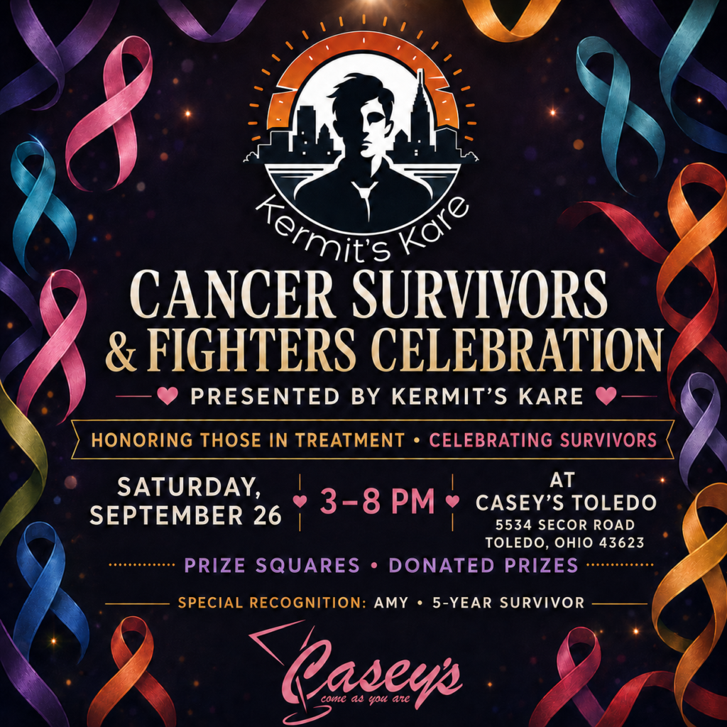 Kermit's Kare Cancer Survivors and Fighters Celebration in Toledo September 26 2026